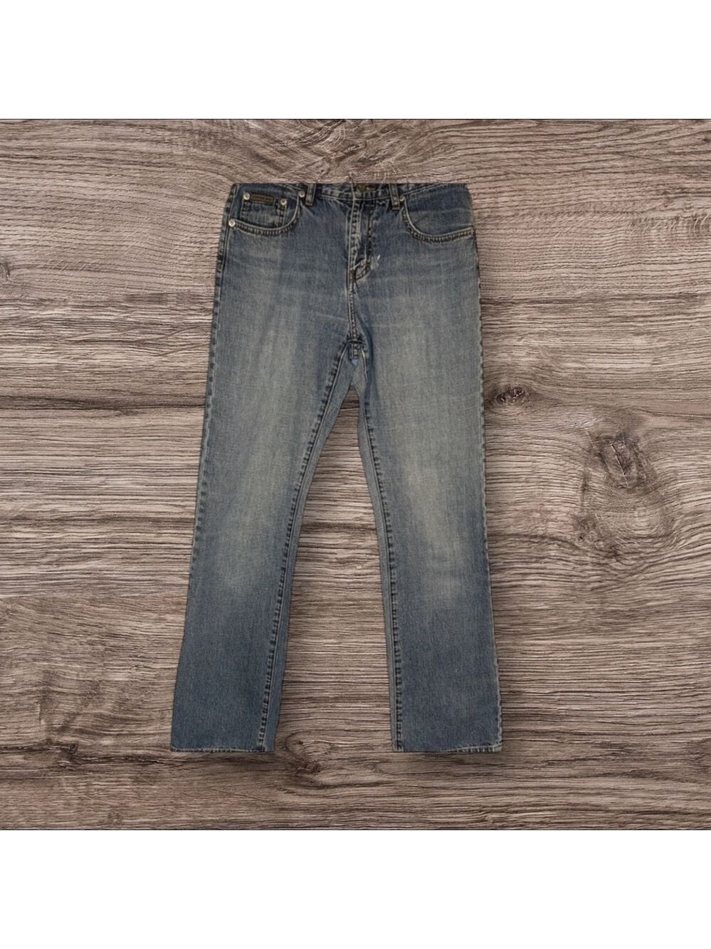 Calvin Klein Jeans Women's Straight Leg Blue
